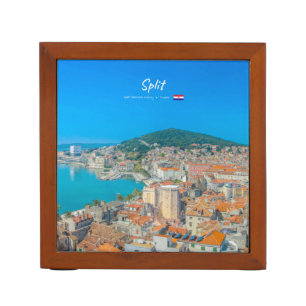 Split, Croatia - Coastal City Desk Organizer