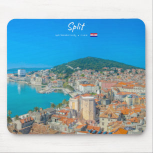 Split, Croatia - Coastal City Mouse Pad