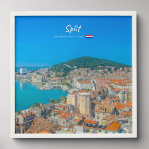Split, Croatia - Coastal City Peel And Stick Photo Tile