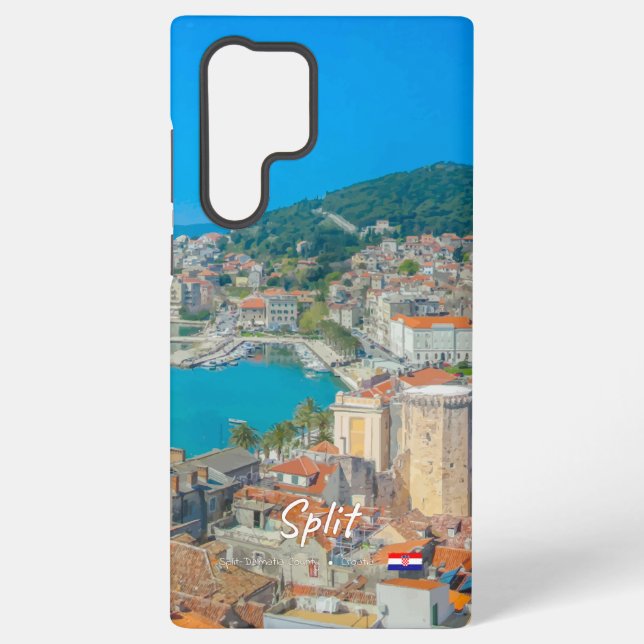 Split, Croatia - Coastal City Samsung Galaxy Case (Back)