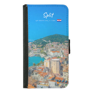 Split, Croatia - Coastal City Samsung Galaxy S5 Wallet Case
