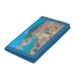 Split, Croatia - Coastal City Tri-fold Wallet