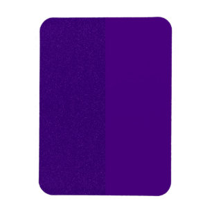 Split Design Purple Custom Flexible Photo Magnet