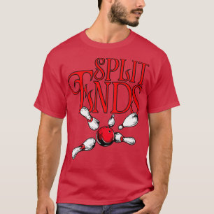 Split Ends funny bowling team name Scoop T-Shirt