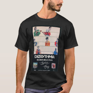 Split Enz Srythmia PosterSticker V-Neck T-Shirt