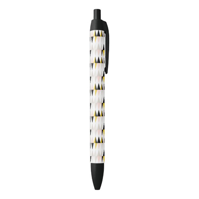 Split Geometric Triangle Pattern Pen (Bottom (Vertical))