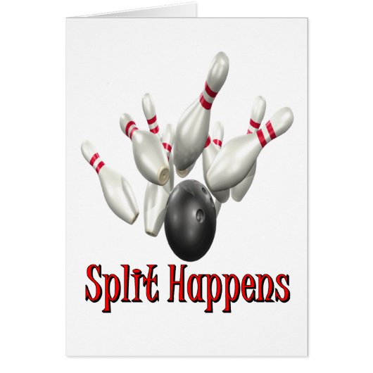 Split Happens Bowling Cards (Front)