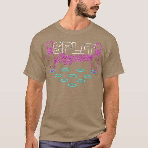 Split Happens Funny Bowling  T_Shirt