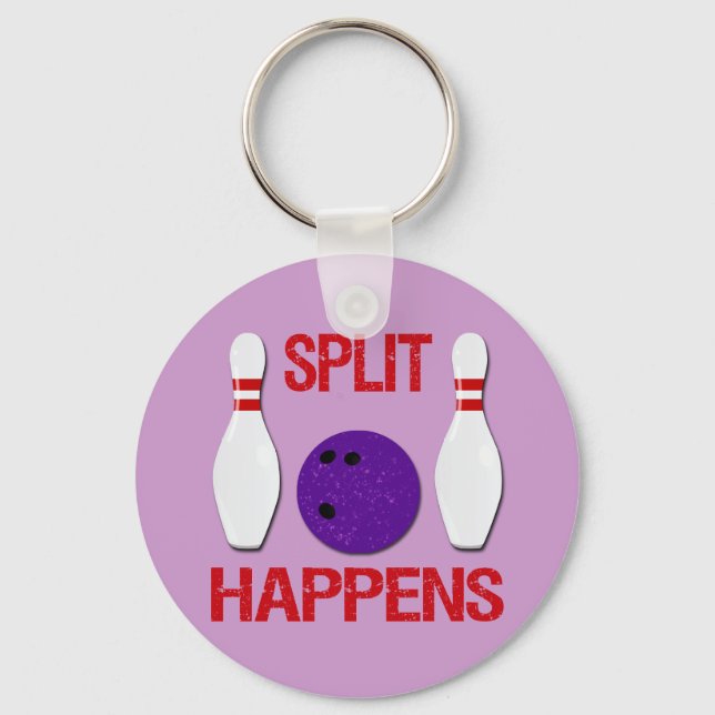 SPLIT HAPPENS KEYCHAIN (Front)