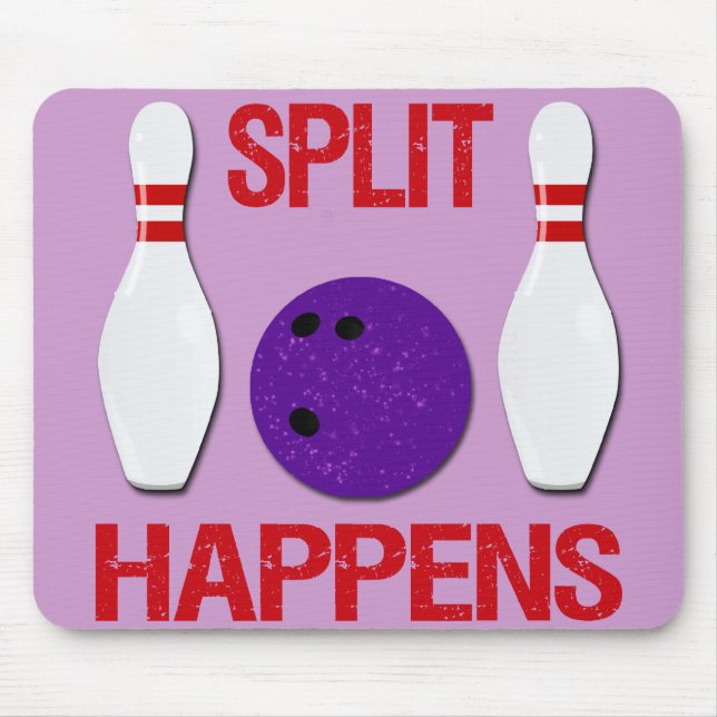 SPLIT HAPPENS MOUSE PAD (Front)