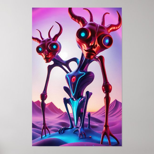 Split Infinitive - Ken Gage Art Poster (Front)