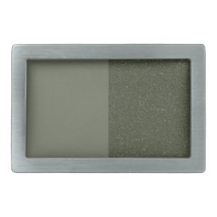 Split Moss Green Belt Buckle – Matte + Sparkle