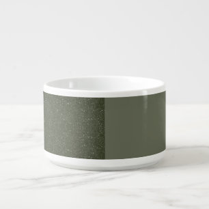 Split Moss Green Chili Bowl – Customizable
