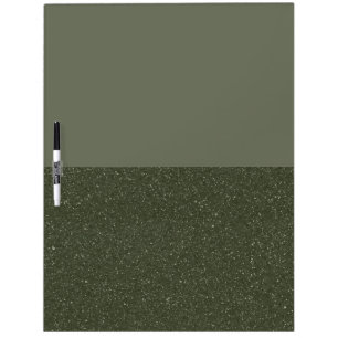 Split Moss Green Dry Erase Wall Board – Customize