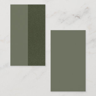 Split Moss Green Glitter Referral Card – Customize