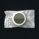 Split Moss Green Hershey’s Candy Favor – Customize<br><div class="desc">This Hershey’s candy favor brings elevated minimalism to your event with its clean, horizontal split design in two sophisticated moss green tones. The top half showcases a soft, muted olive green, while the bottom half features a deeper, grounded moss shade—together creating a timeless palette that seamlessly integrates into any theme,...</div>