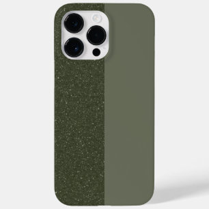 Split Moss Green iPhone 14 Pro Max Case (Custom)