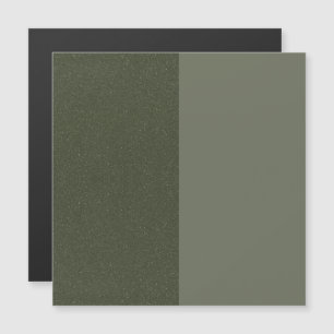 Split Moss Green Magnetic Card – Customizable