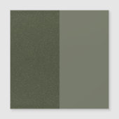 Split Moss Green Magnetic Card – Customizable (Front)