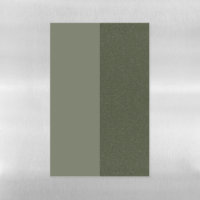 Split Moss Green Magnetic Dry Erase Board - Custom