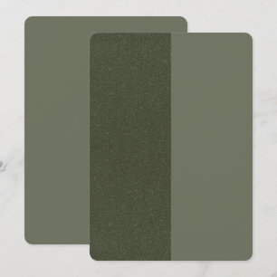 Split Moss Green Modern Save The Date – Customize