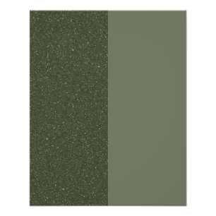 Split Moss Green Noise Photo Enlargement (Custom) Print