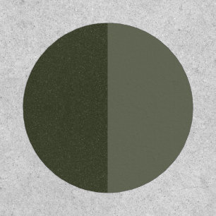 Split Moss Green Patch – Customizable Design