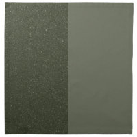 Split Moss Green & Speckled Cloth Napkins