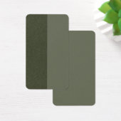 Split Moss Green Texture Profile Card – Customize (Desk)