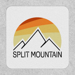 Split Mountain California Retro Patch