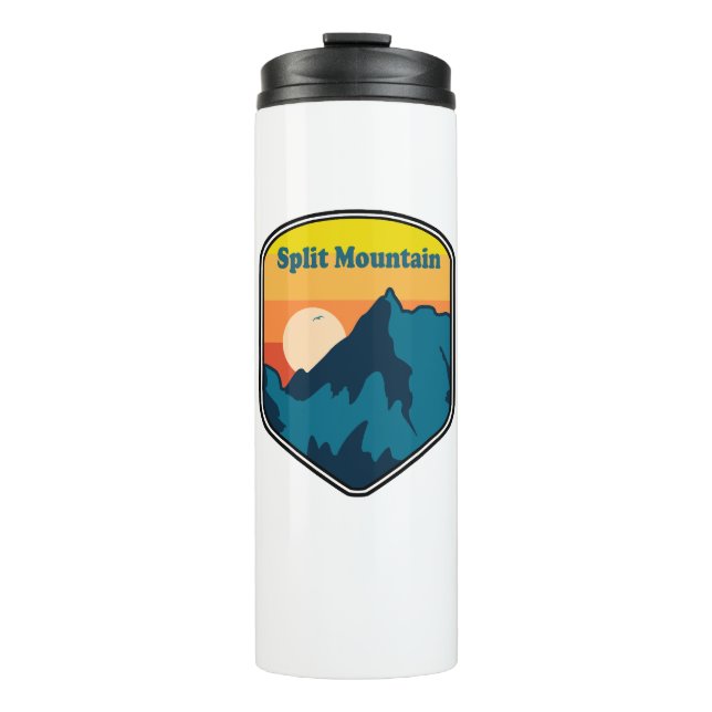 Split Mountain California Sunrise Thermal Tumbler (Front)