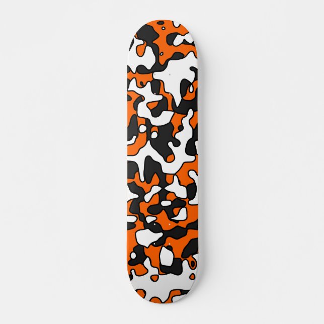 Split Orange Camo Deck (Front)