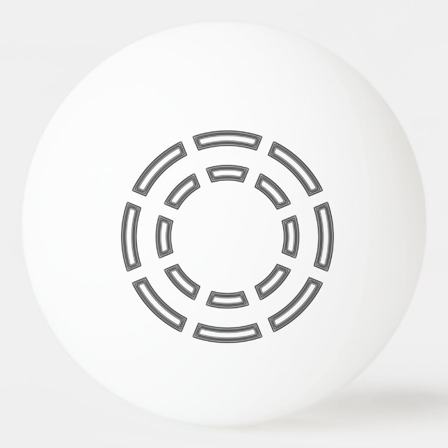 split Ping-Pong ball (Front)
