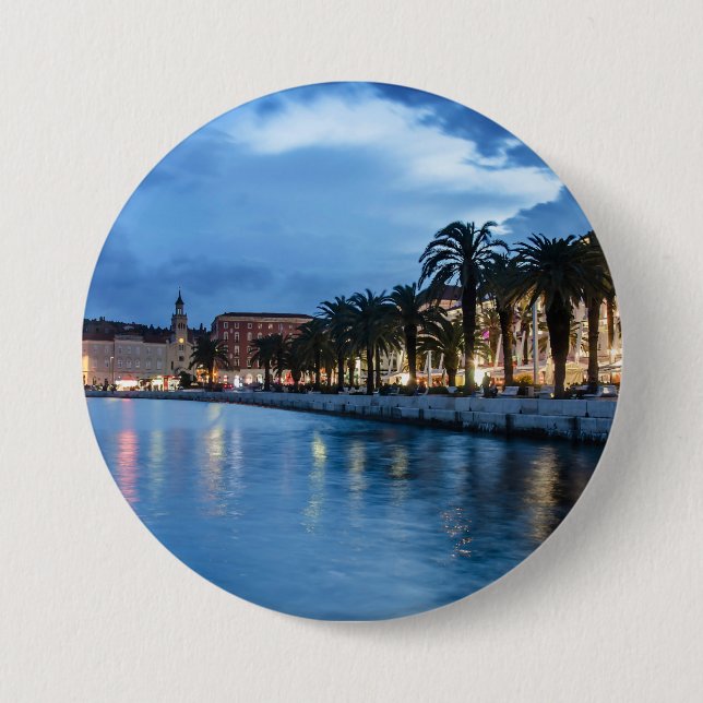 Split promenade in Croatia Button (Front)