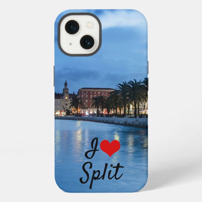 Split promenade in Croatia Iphone Case (Back)