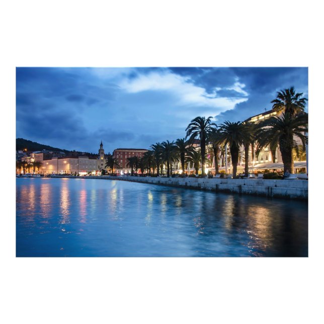 Split promenade in Croatia Photo Print (Front)