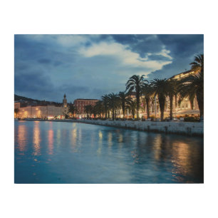Split promenade in Croatia Wood Wall Art