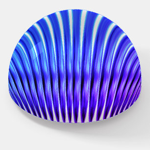 Split Purple Dome Paperweight