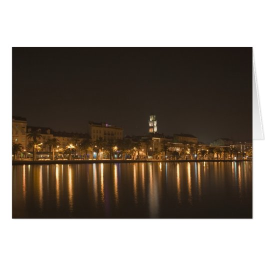 Split Riva at night Cards (Front Horizontal)