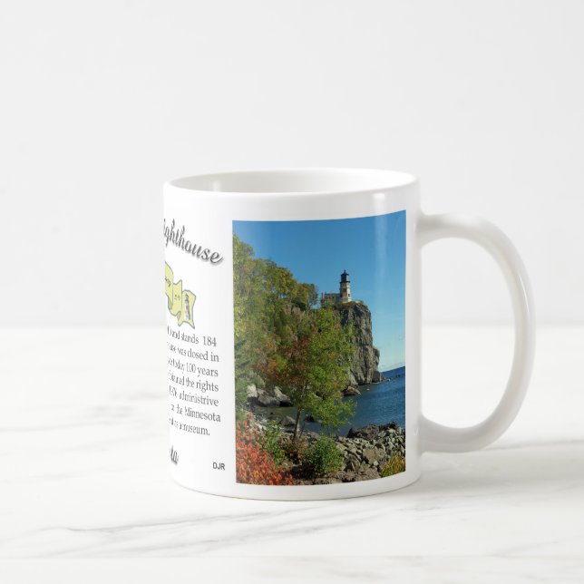 Split Rock Lighthouse 100th Anniversary mug (Right)