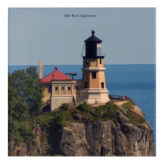 Split Rock Lighthouse acrylic wall art (Front)
