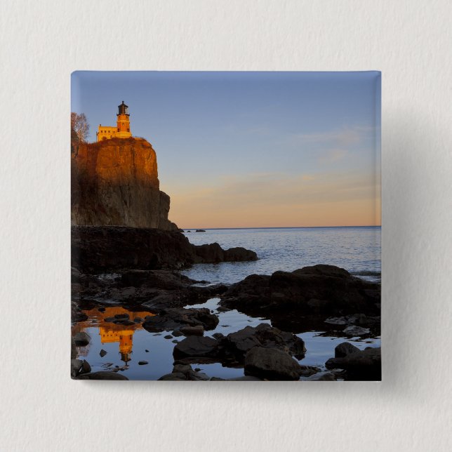 Split Rock Lighthouse at sunset near Two Button (Front)