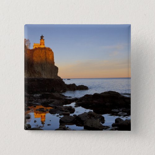 Split Rock Lighthouse at sunset near Two Button