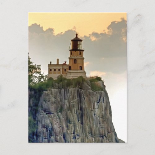 Split Rock Lighthouse Close_up Postcard