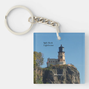 Split Rock Lighthouse doublesided key chain