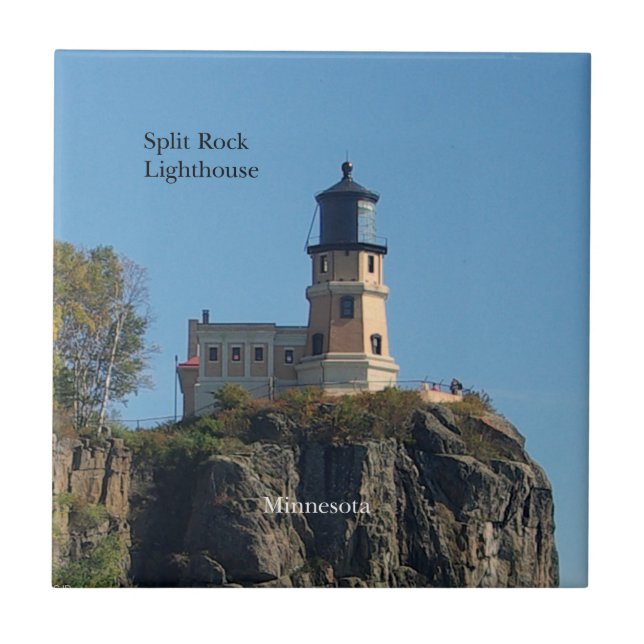 Split Rock Lighthouse from beach tile (Front)
