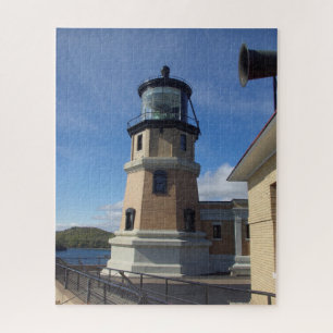 Split Rock Lighthouse from deck Jigsaw Puzzle