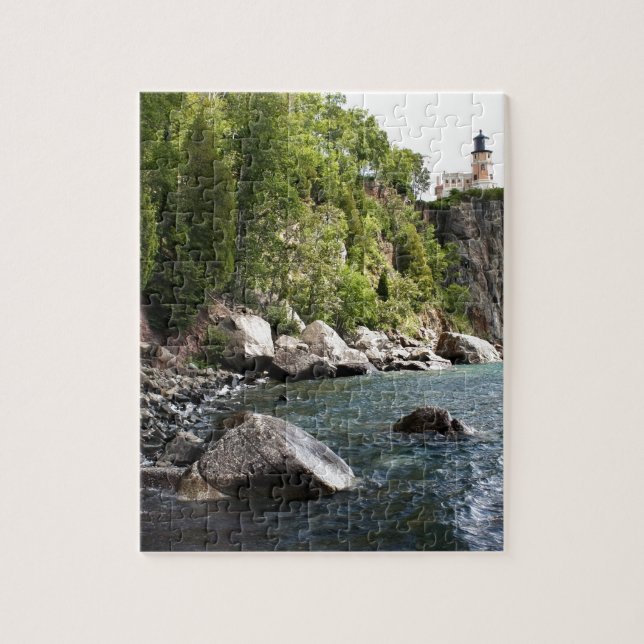 Split Rock Lighthouse Jigsaw Puzzle (Vertical)