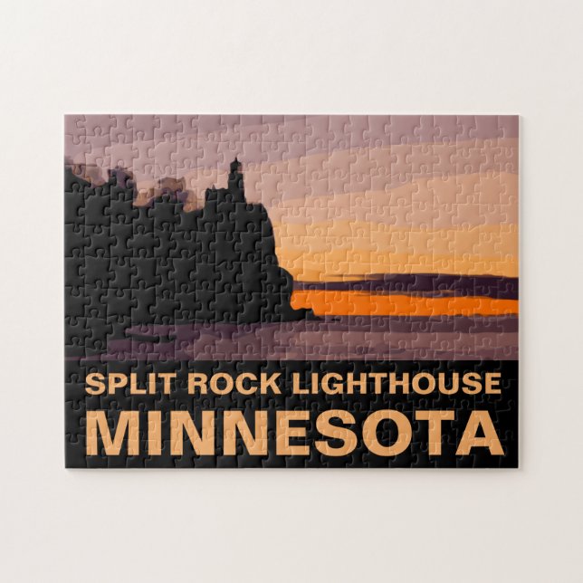 SPLIT ROCK LIGHTHOUSE JIGSAW PUZZLE (Horizontal)