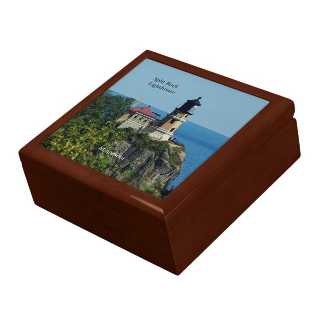Split Rock Lighthouse keepsake box (Side)